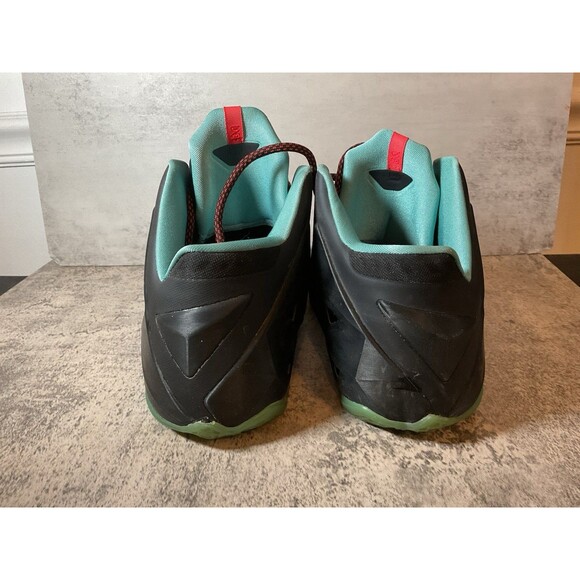 Nike Lebron 11 XI Diffused Jade Black Size 12 Sneakers 616175-004 main image 5